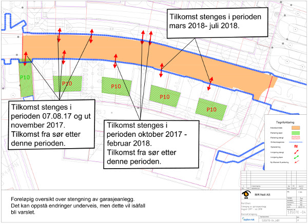 Stengning av p-plasser på Nordnes