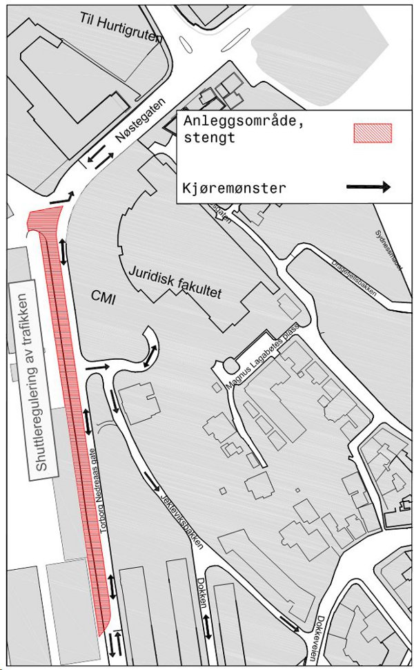 Kart over Nøstet